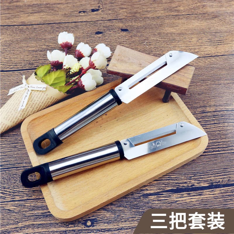 Yangjiang faca de frutas em aço inoxidável, faca para descascar, plaina multifuncional, descascador de cozinha, ferramen