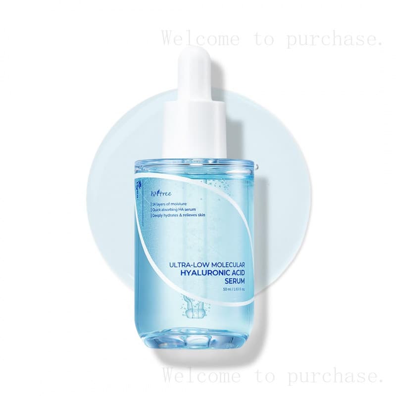 Sérum de Ácido Hialurônico de Ultra Baixo Peso Molecular ISNTREE 1.69 fl.oz |   Cuidados de Pele Coreanos Veganos |   Ác