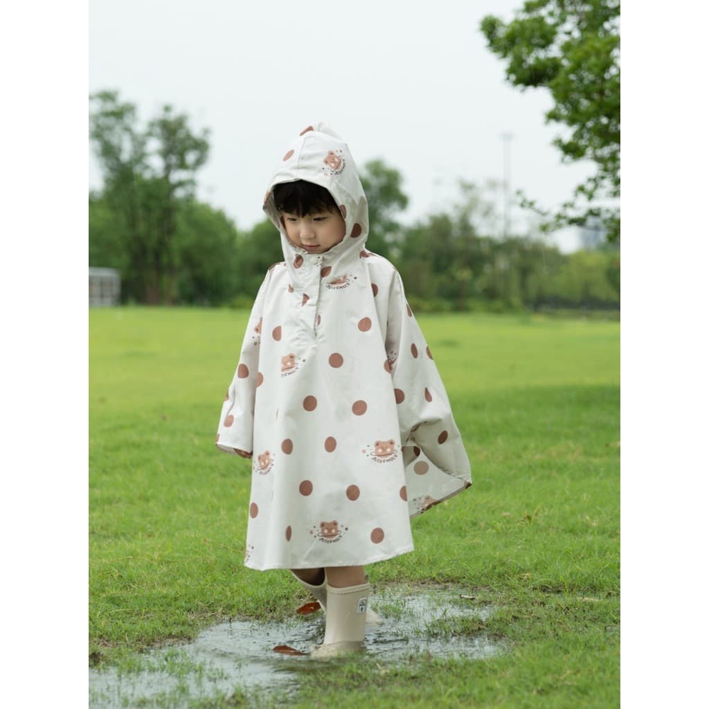 Masculino feminino bebê capa de chuva ao ar livre roupas à prova dwaterproof água passeio em dias chuvosos crianças capa