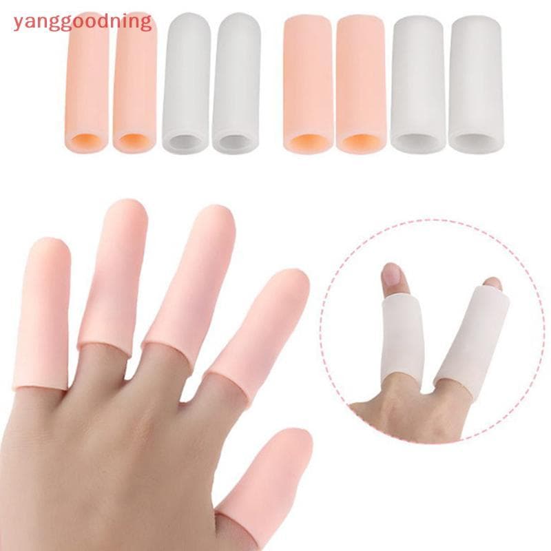 (YGN) 5 Peças De Tubo De gel De silicone Bandagem Protetor De Dedo Do Pé Alívio Da Dor Nos Pés Cuidados Com Os