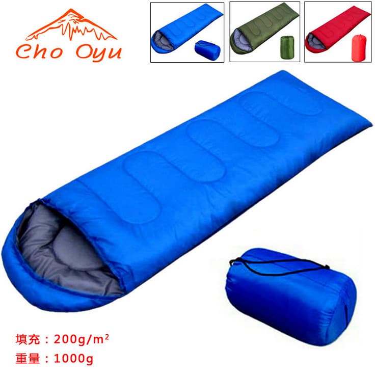 Saco de dormir para barraca ao ar livre, Envelope fino, saco de dormir para adultos, almoço interno único, primavera, ve