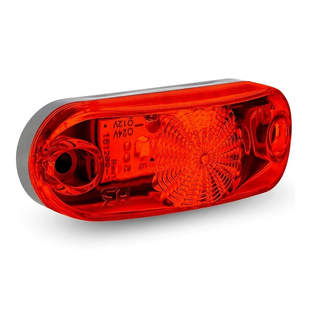 Lanterna Placa Delimitadora LED Cristal Truck Tudo