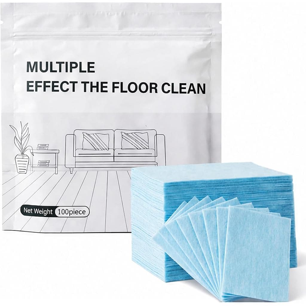 Pastilhas de Limpeza de Pisos Multi-Superfícies, 100 Peças, Efeito Múltiplo na Limpeza de Pisos, Limpador Concentrado pa