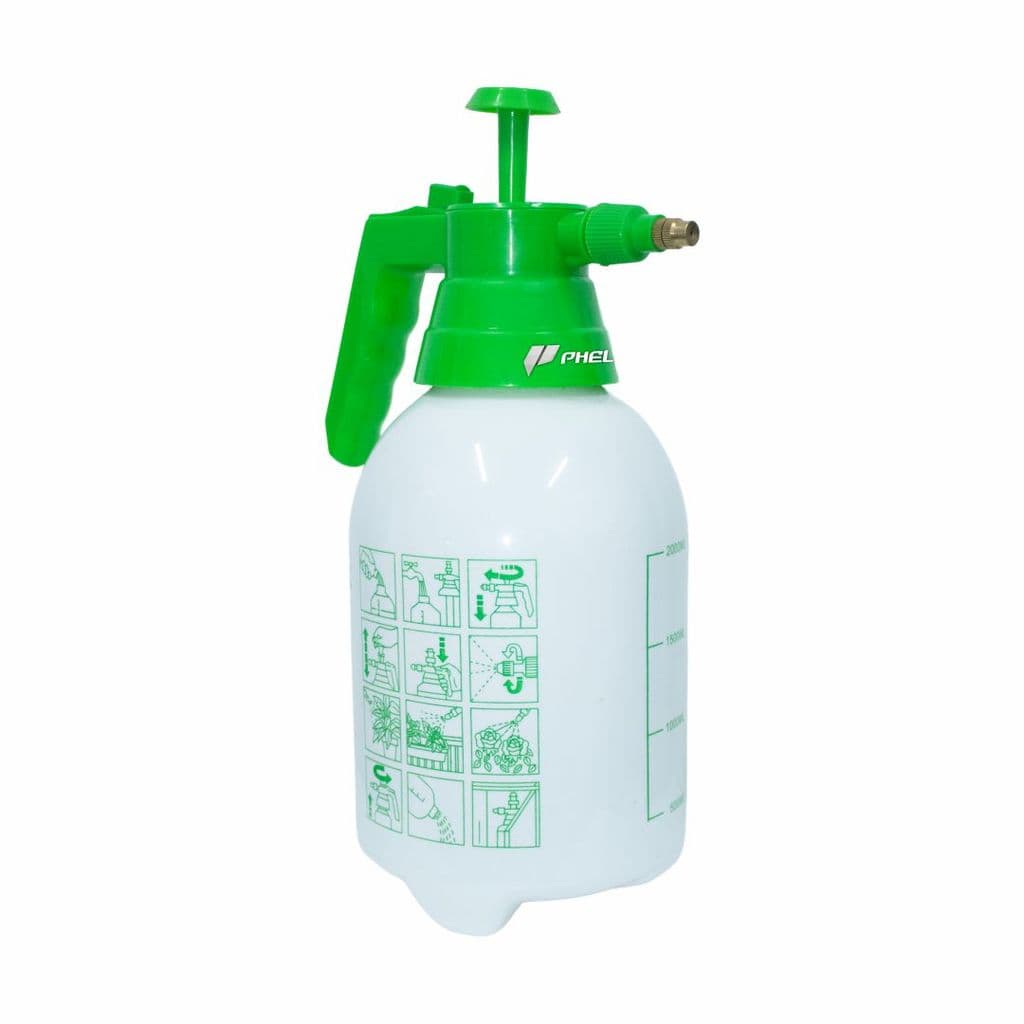 Pulverizador Manual 2 Litros Borrifador Pressão Multiuso