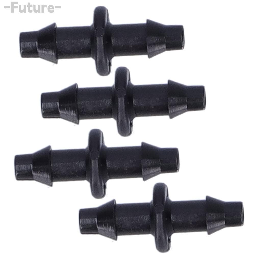 Futuro 200 Pcs Conector De Mangueira De 2 Vias , Adaptador Reta Anti-Vazamento , Encaixe Farpado 4/7 Mm