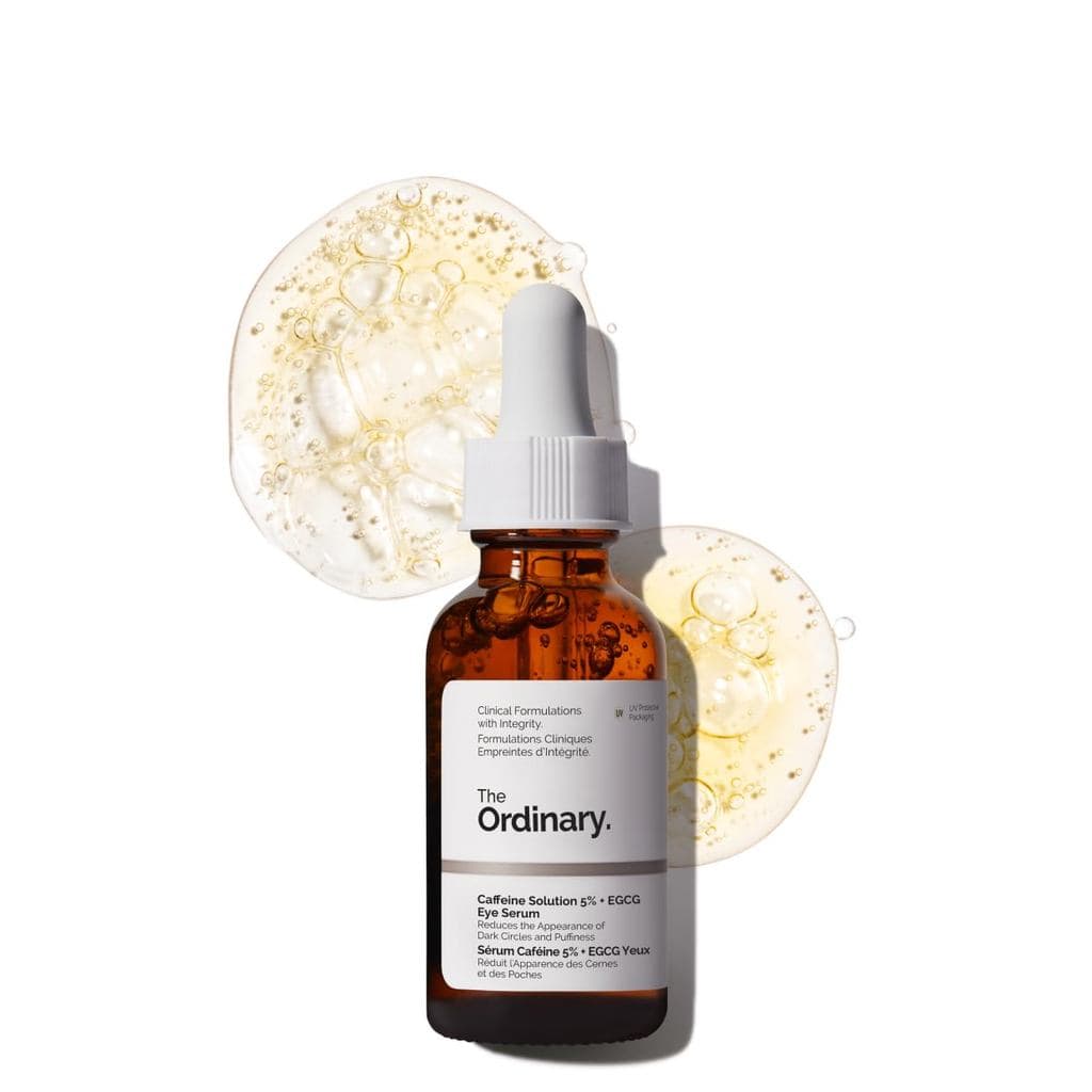 The Ordinary Caffeine Solution 5% + EGCG Eye Serum, Sérum para Olhos Anti-inchaço para Olheiras e Olhos Cansados IXYF