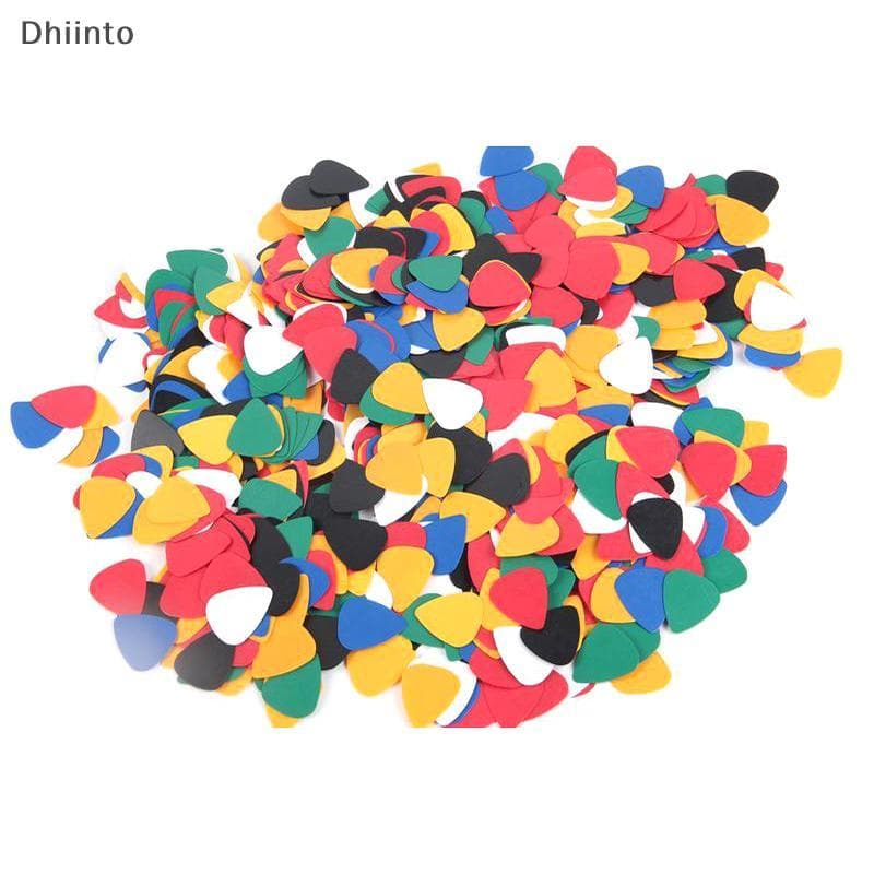 [Dhiint] 100 Pcs ABS Acústico Ukulele Baixo Guitarra Elétrica Pis Palhetas Acessórios
