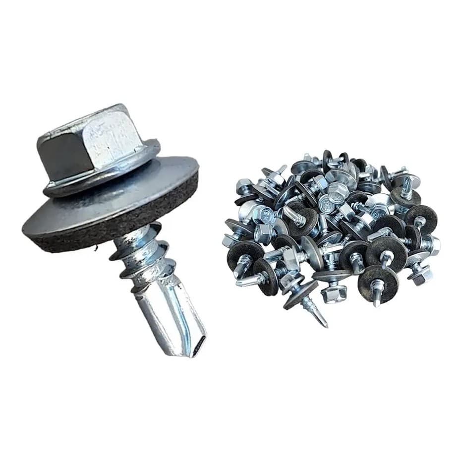 Parafuso Auto Brocante para Telha 5,5x19mm 12x3/4 | Parafuso para Cobertura
