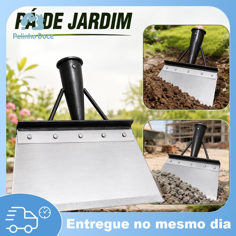 Pá Multifuncional De Limpeza Adequada Plana  De Plantações De Jardins E Criação De Gado