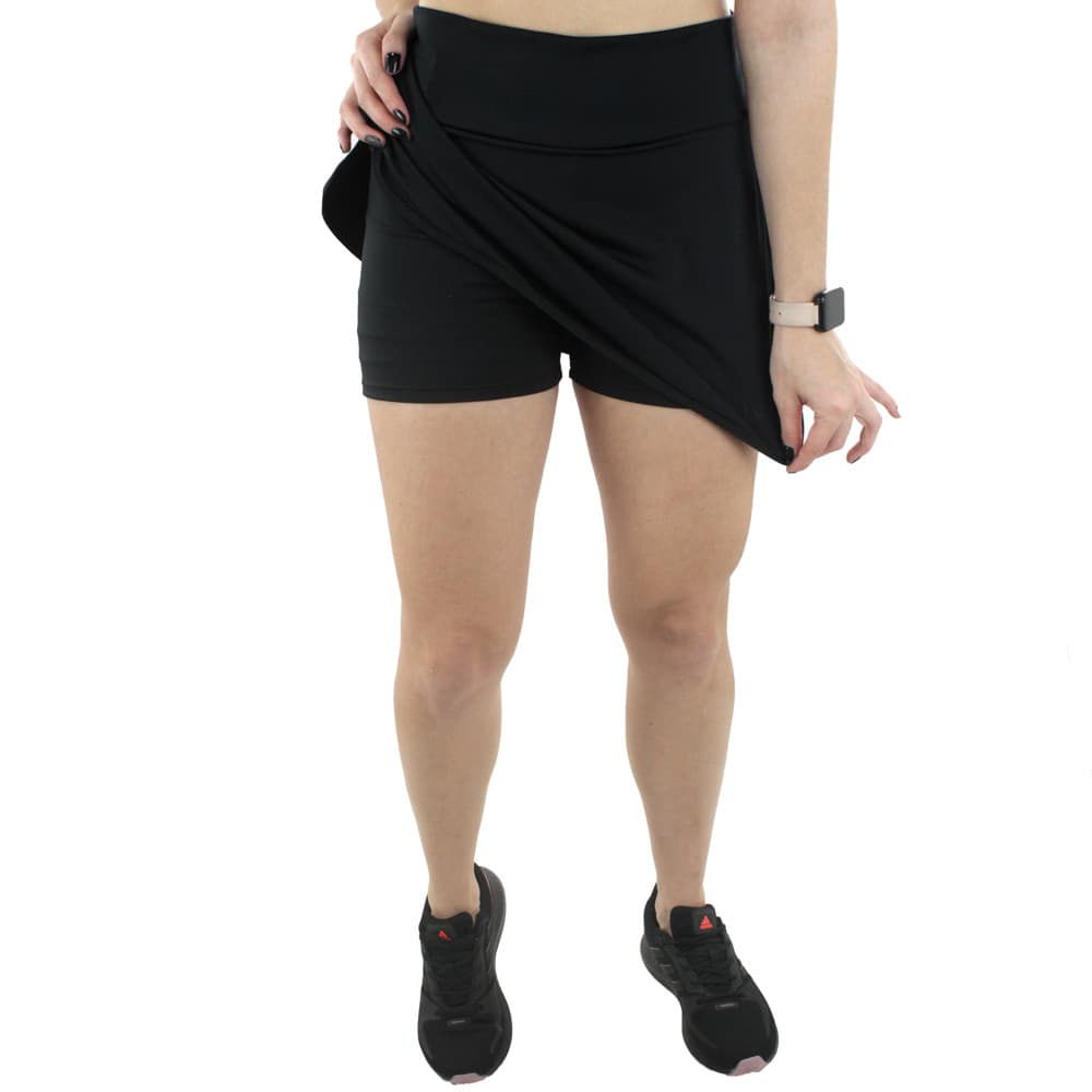 Short Saia Colcci Treino Sport Preto - Feminino