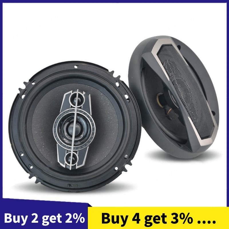 Alto-Falante Coaxial TS1695S De 6 Polegadas , Sistema De Áudio De Carro De 4 Ohms Trompete Em Tom Completo Modificado