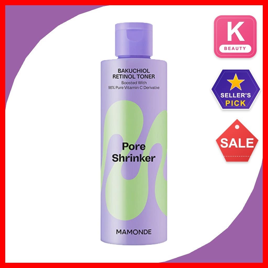 [Mamonde] Bakuchiol Retinol Toner 1 Unidade/Facial Coreano/Cuidado Suave De Poros E Elasticidade