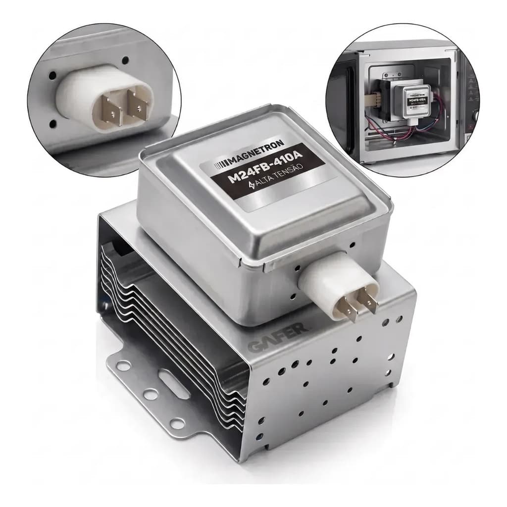 Magnetron Microondas M24fa-410a M24fb-410a 3 Furos Pme22