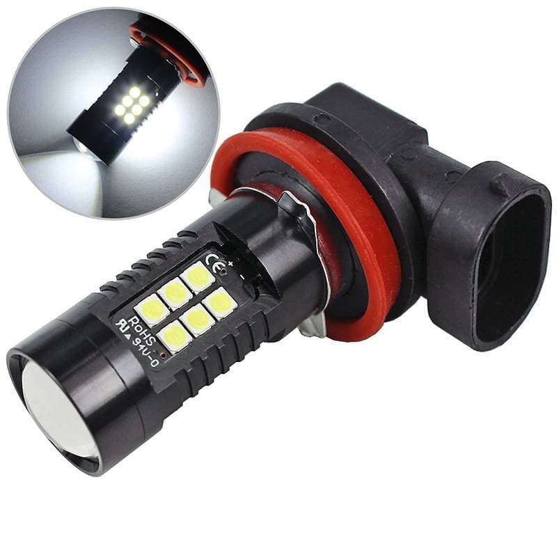 qo H8 H11 Led Luzes De Nevoeiro Lâmpada 3030SMD 1200LM 6000K De Condução De Carro Auto Leds Light br