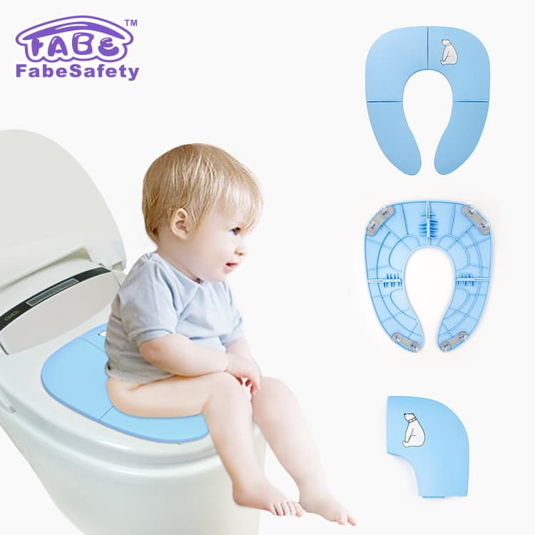 🔥 Auxilia no Desfralde e Autonomia 🔥 Adaptador de Vaso Infantil Dobrável Portátil Assento de Vaso Sanitário Infantil P