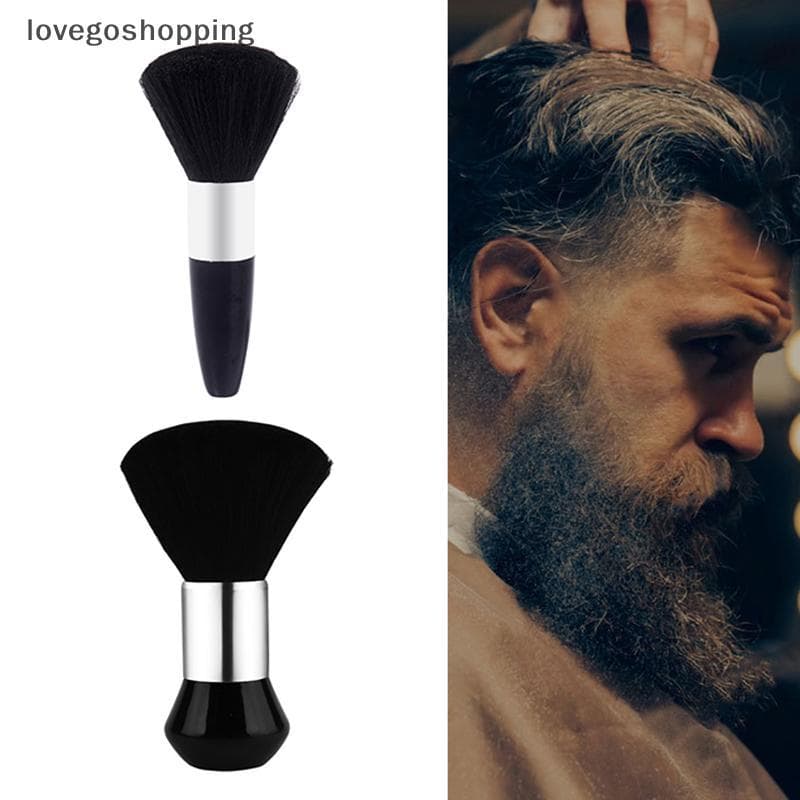 [lovego] 1 Pc Macio Ne Rosto Espanador Barbeiro Escovas De Barba Limpeza De Cabelo Escova Corte De Salão De Cabeleireiro