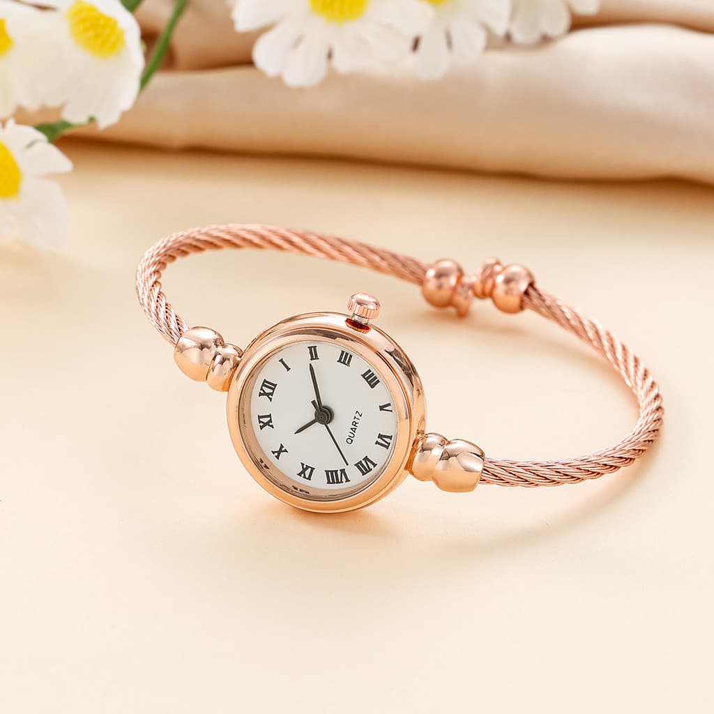 Relógio feminino casual, estilo fresco e simples, versão coreana, relógio moderno estilo pulseira ulzzang para estudante