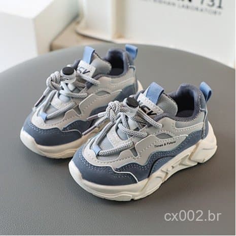 Tênis infantil Sapatos infantis casuais para meninos Moda tênis de corrida para Meninas Leve e macio