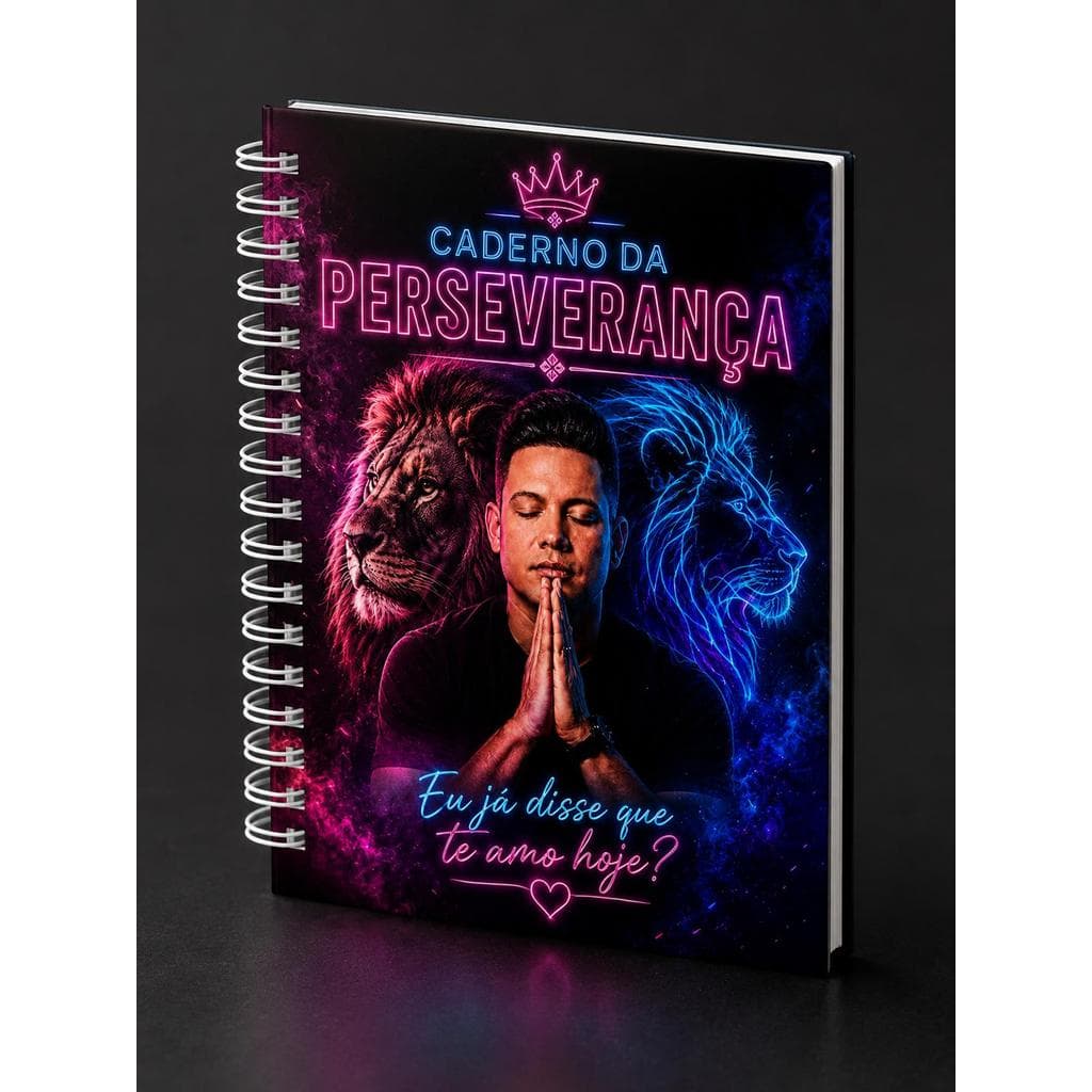 Caderno da Perseveraça - Propósito 21 dias de Daniel - Bispo Bruno Leonardo