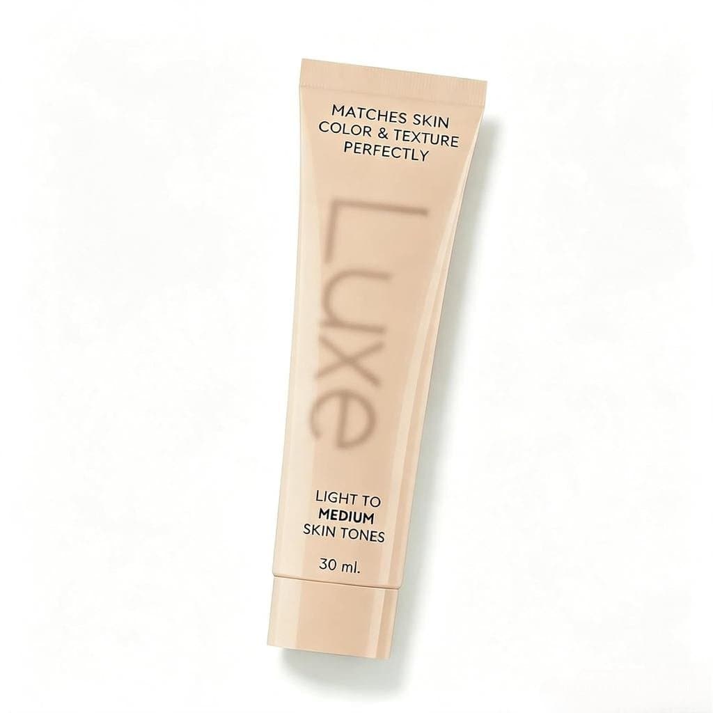 Base Luxe com Mudança de Cor e Controle de pH – Cobertura Ajustável, Hidratante, Amiga da – Adequada para Madu
