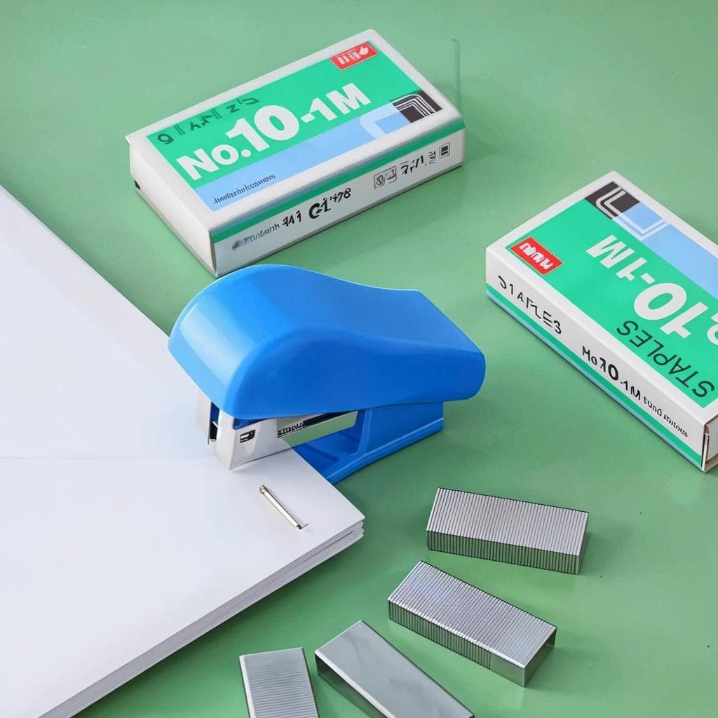 Não. 10 grampos uniforme Universal tipo No. 12 grampos pequeno grampeador encaixotado percevejo clipe de papel papelaria