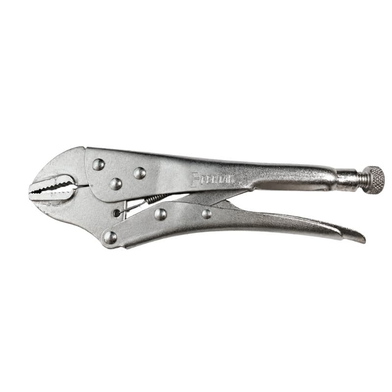 Alicate de pressão 10" boca reta-Fertak