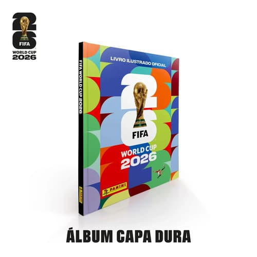 Álbum Capa Dura Fifa World Cup 2026 Panini Oficial