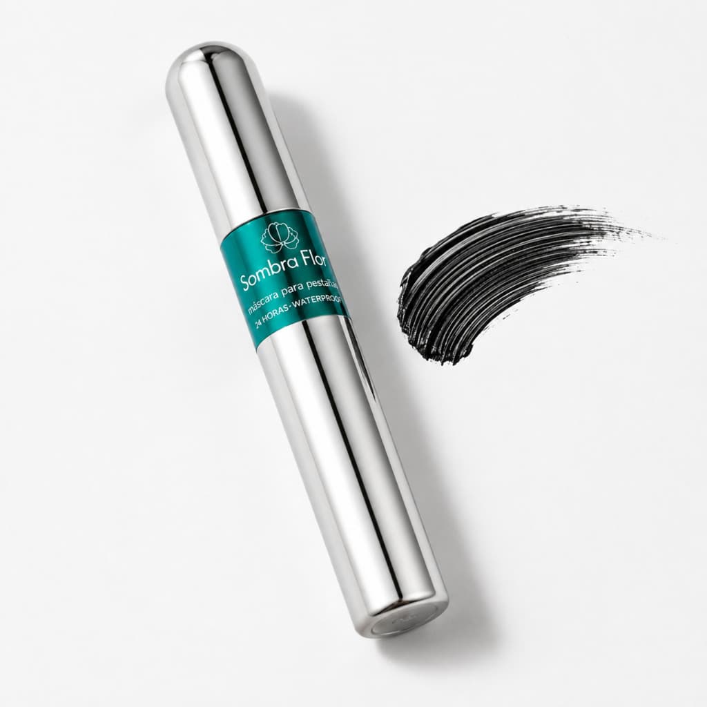 Máscara para Cílios Sombra Flor 24 Horas Waterproof Volume e Definição 1 Unidade