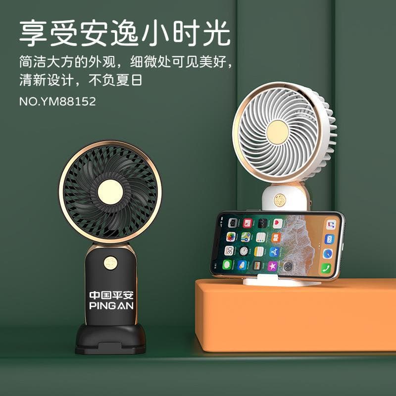 2026 novo estilo ventilador de mesa dormitório escritório Mini pequeno ventilador mesa acampamento portátil ventilador u