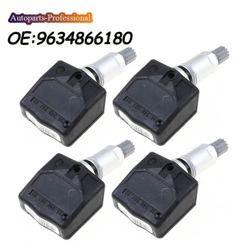 Sensor Do Sistema De Monitoramento Da Pressão Dos Pneus TPMS Acessório Automotivo Carro 9634866180 Para Citroen C5 C8 Pe