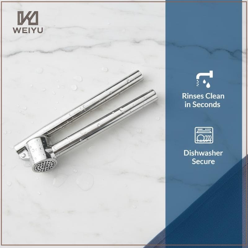 Prensa De Alho WEIYU , Espremedor Triturador De Cozinha À Prova De Ferrugem Premium Com Alça Ergonômica , Gengibre Boa A