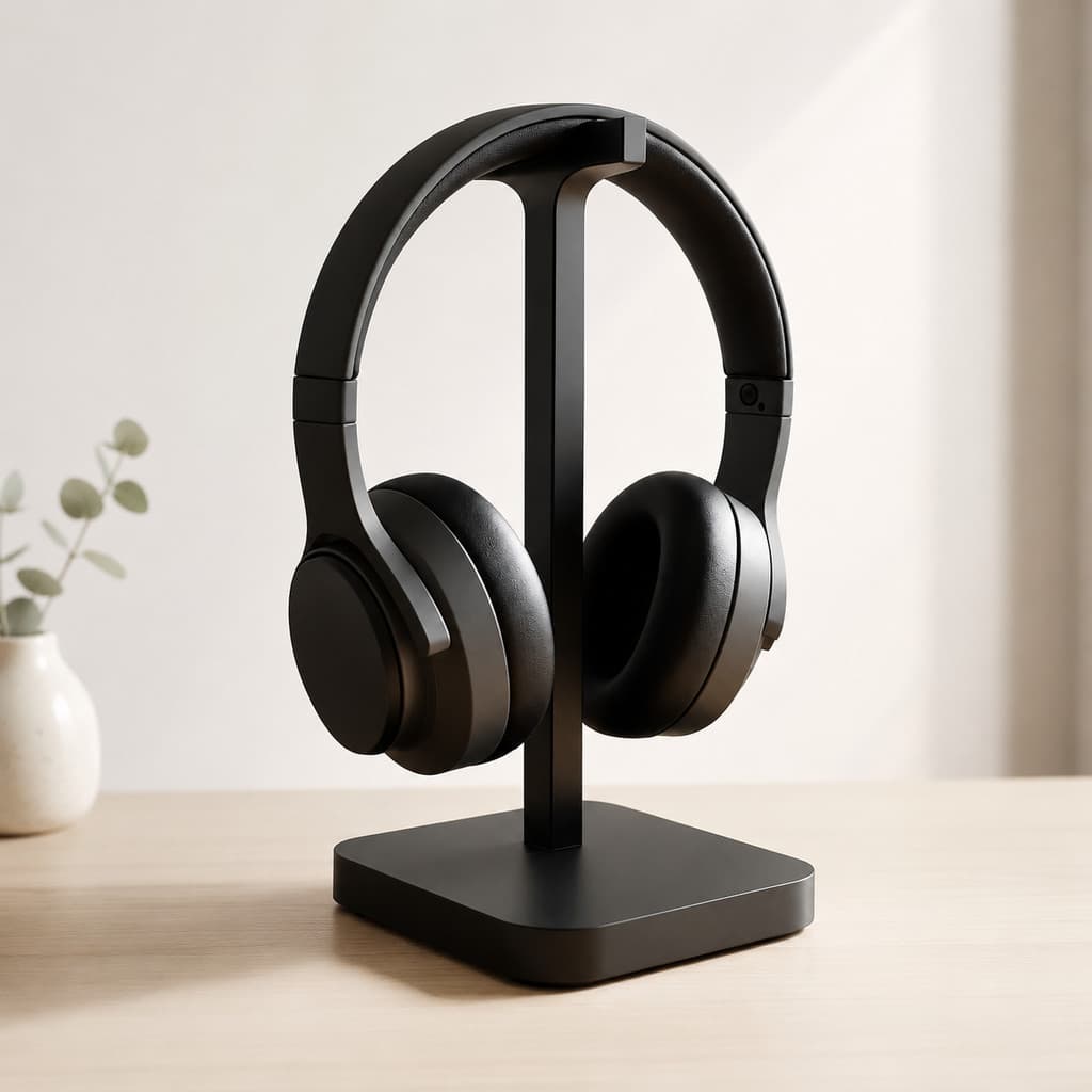 Suporte de Mesa para Headset Fone de Ouvido Universal Organizador Setup Gamer PS4 PS5 Xbox Presente