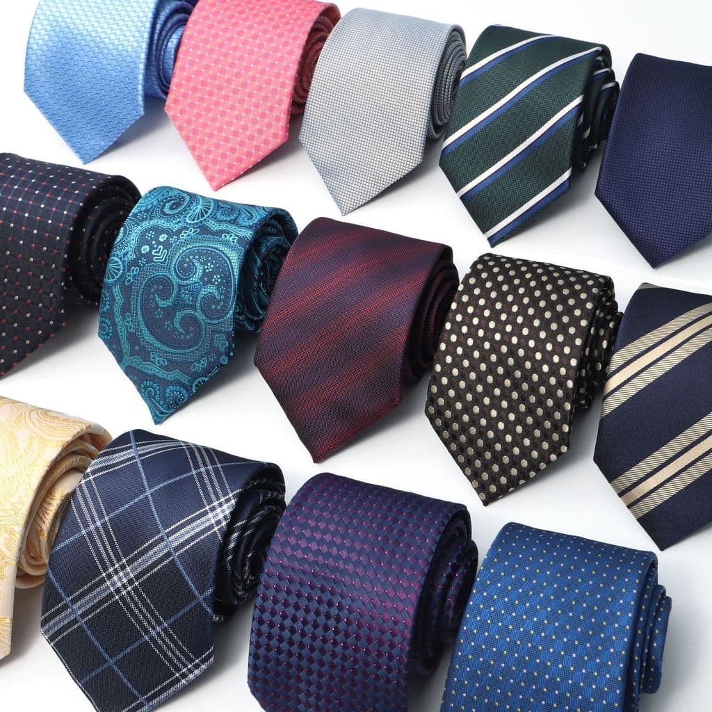 Gravata masculina 8cm negócios profissional listrado gravata personalizada feita à mão poliéster seda gravata masculina2