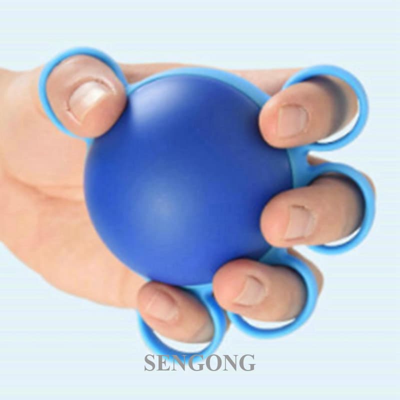 Bola de Exercício para os Dedos SENGONG, Bola de Compressão para Terapia Antiespasmódica para Idosos 6FXL
