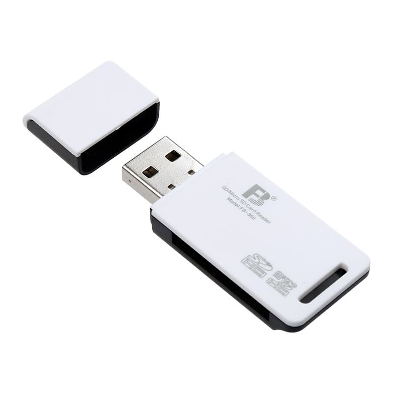 Cartão de memória de câmera Digital CCD Cartão SD Leitor de cartão MICRO SD TF 2 em 1