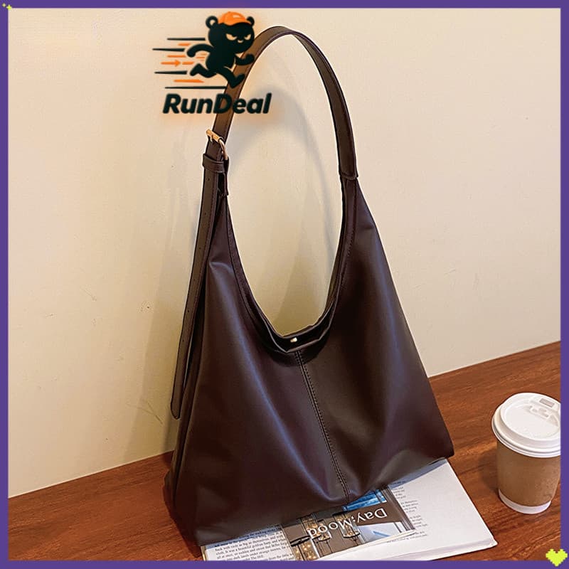 Vintage Commuter Textura Bolsa De Ombro Único Para Mulher 2026 Novo Estilo Coreano Na Moda Elegan