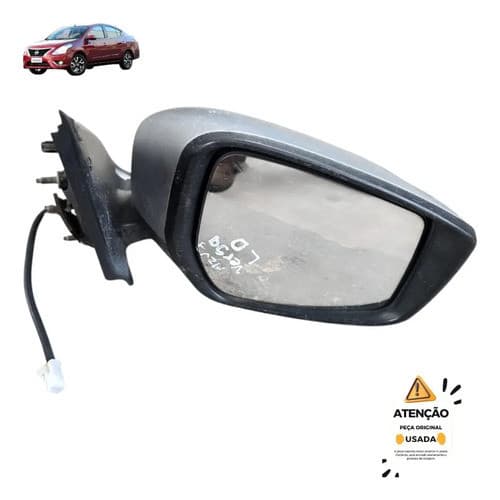 Retrovisor Diant. Direito Nissan Versa 2016/20 C/avaria