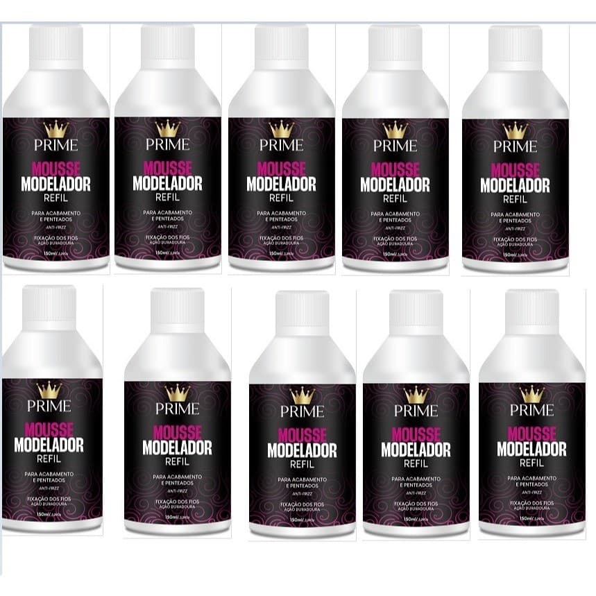 REFIL MOUSSE MODELADOR 150ML - 10 UNID