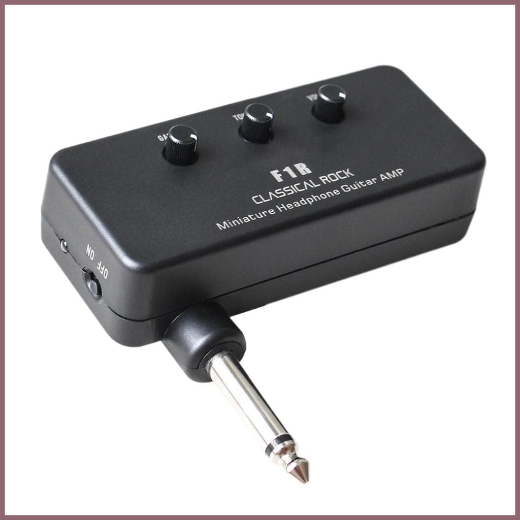 Amplificador De Guitarra Portátil Alimentado Por Bateria Pequeno Alto-Falante Baixo Para Viagens Aula De Música Casa mue
