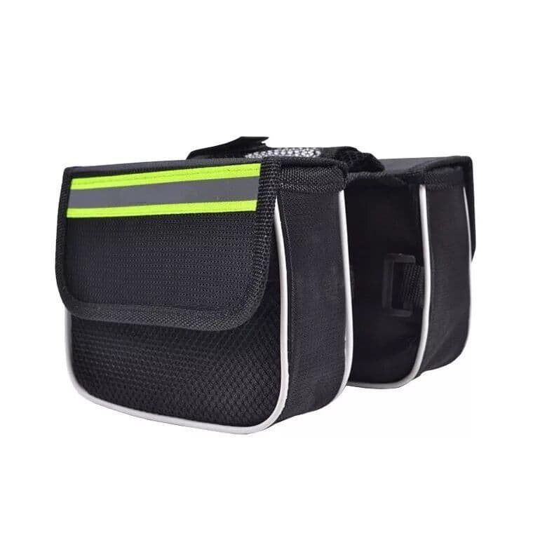 Bolsa de feixe dianteiro para Mountain Bike, bolsa de tubo superior para selim de bicicleta, bolsa de feixe de bicicleta