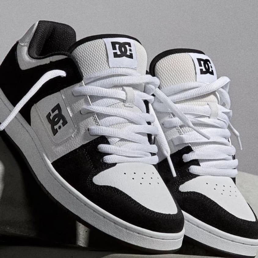 Tenis DC Masculino Feminino Classic Skate Preto Branco + Caramelo Envio Imediato Imperdivel