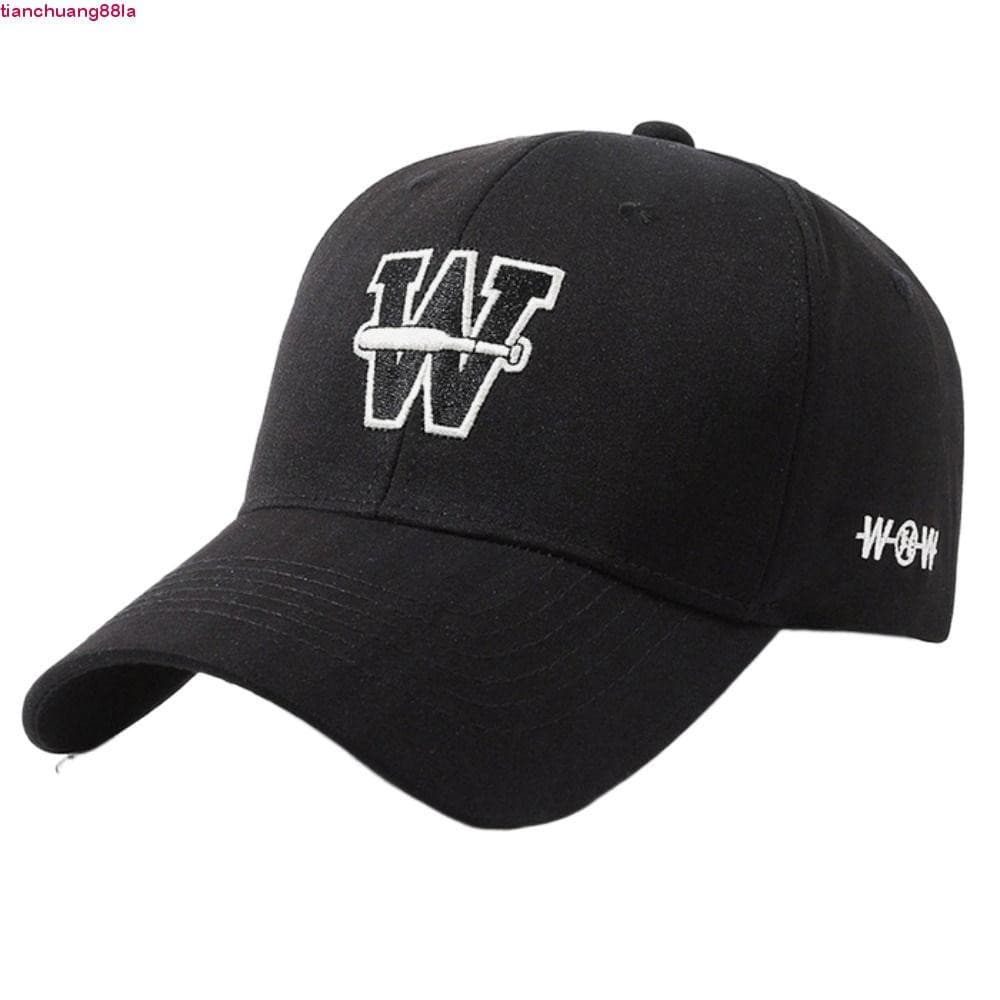 Chapéus Protetores Solares De Hip Hop TIANCHUANG , Boné De Caminhoneiro Com Letras W Laváveis De Algodão , Bonés De Beis