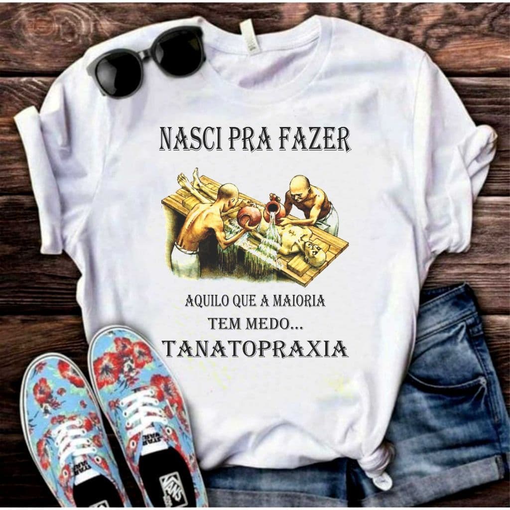 Camisa Necropsia Blusa 110 T-Shirt Camiseta  Blusa  Unissex DR