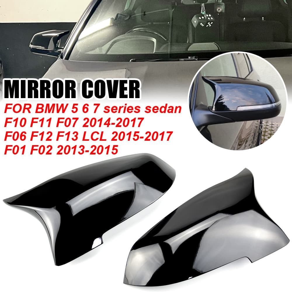 Espelho Retrovisor Capa Asa Lateral Apto Para Bmw Série 5 F10 F11 F18 LCI 2014-2017 Acessórios De Ajuste Do Carro