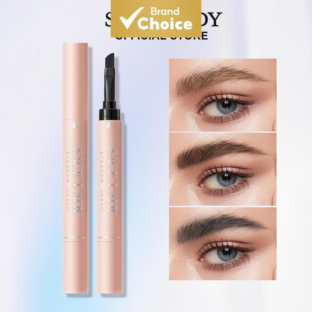 SACE LADY Creme para Sobrancelhas à Prova D'Água de Longa Duração Gel para Sobrancelhas com Pincel para Olhos