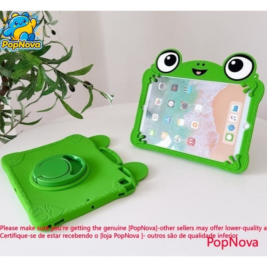 Invólucro Bonito Sapo Padrão Caso Líriopad Tablet Capa Para Ar Mini 1 2 3 4 5 6 7 IPad 8 9 10th 11 12 A16 A19 10.9 " Pro