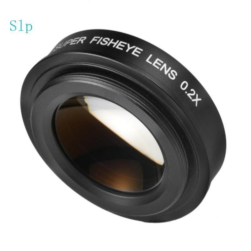 Slp 37mm 0 2x Lente Câmera Olho Peixe Para Filmagem Interna E Externa 37mm Fio Filtro Acessórios Fotogr