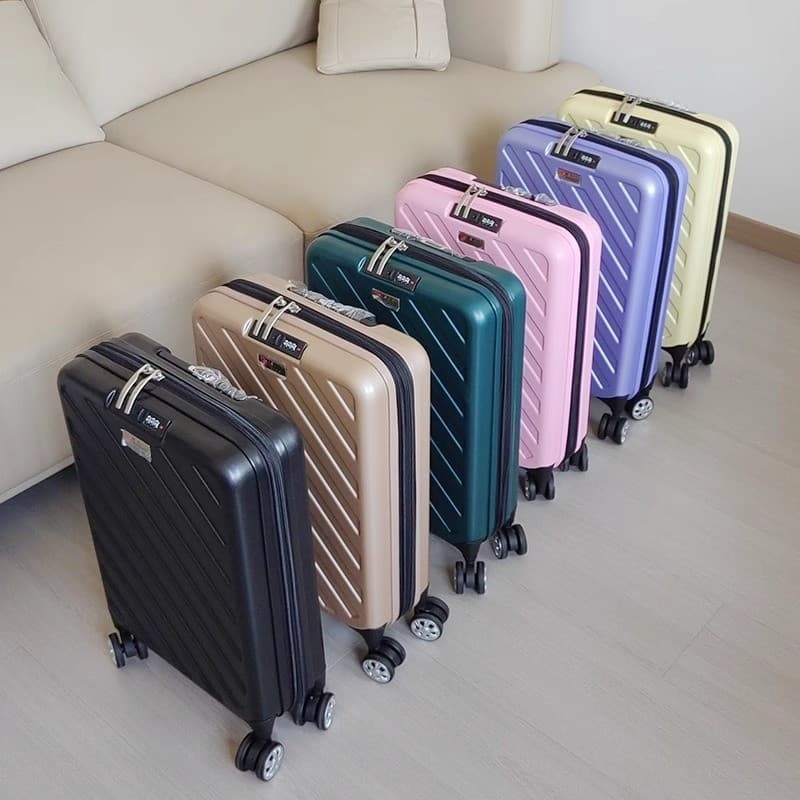 Exportado para o japão bagagem dobrável feminino 67cm caso de embarque roda Universal leve trole caso masculino pequena