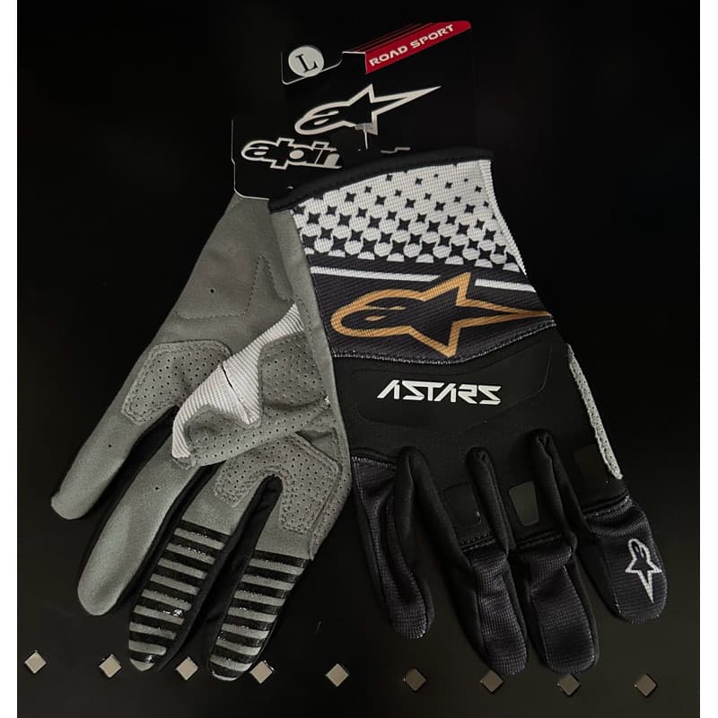 Alpinestars Radar Dirt Bike Cyclocross MX Luvas De Equitação Off-Road Para Adultos