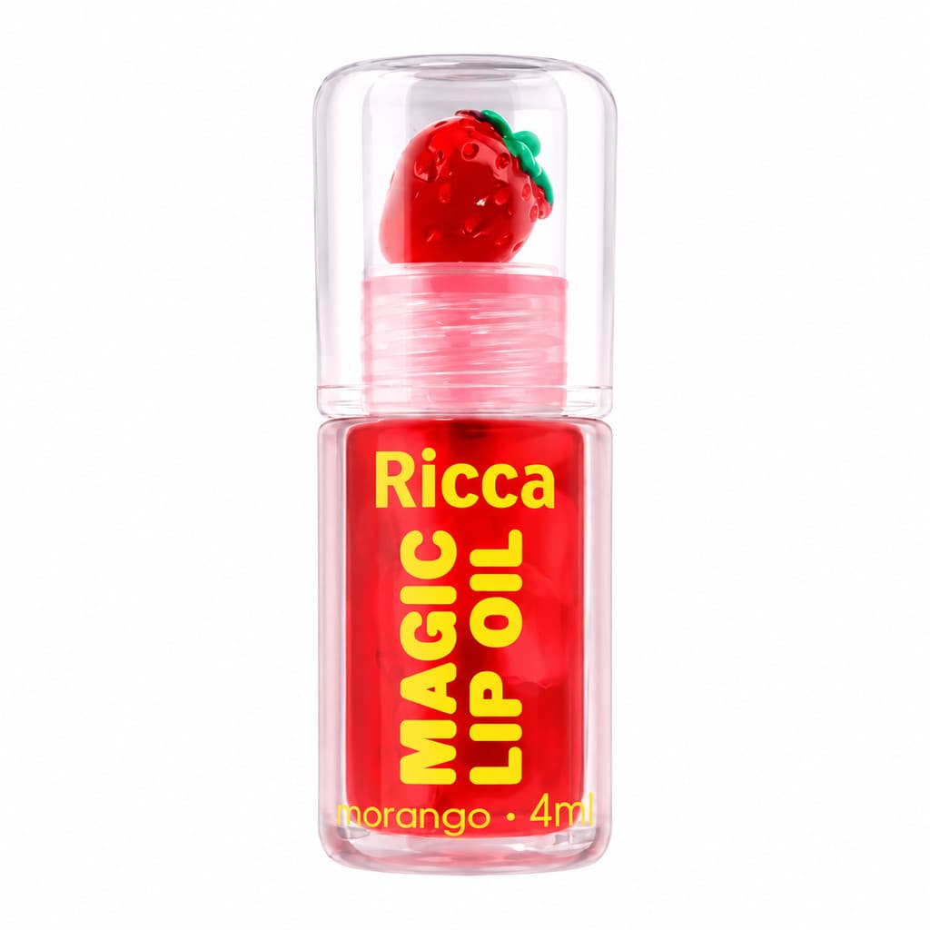 Magic Lip Oil Morango Ricca 4ml